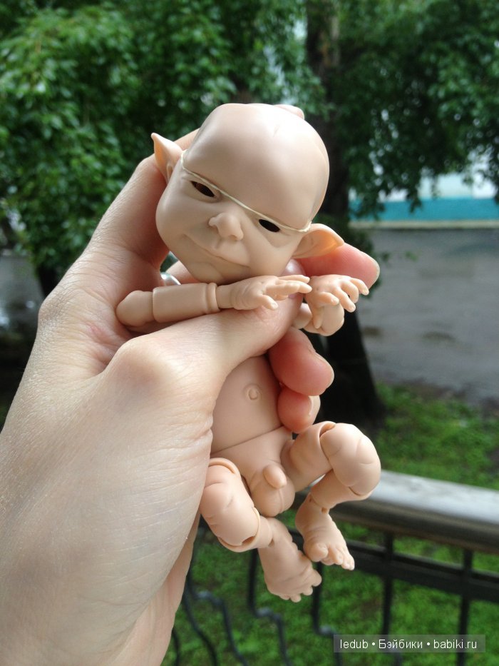 Я снова в деле, или как продвигается работа. Шарнирная кукла Дубровиной Лели (фото 7)