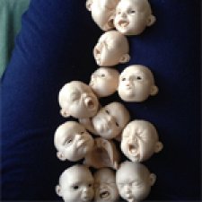 Я снова в деле, или как продвигается работа. Шарнирная кукла Дубровиной Лели