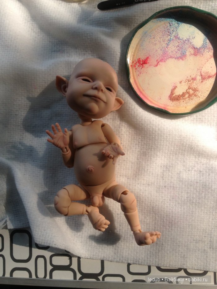 Работай всегда, работай везде. Авторские шарнирные куклы (фото 6)