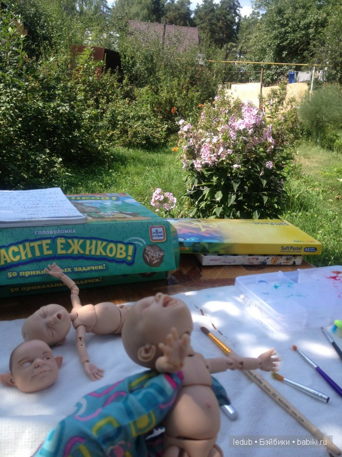 Работай всегда, работай везде. Авторские шарнирные куклы