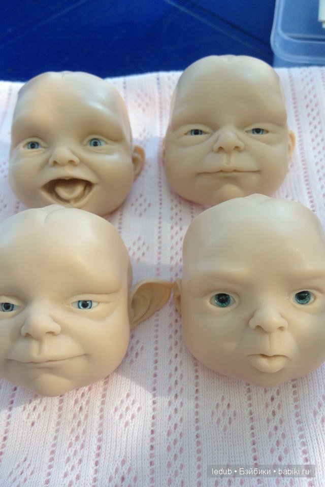 Летние зарисовки. Часть 3. Варианты глазок шарнирных кукол