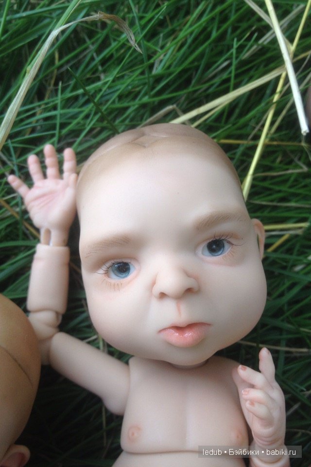 Летние зарисовки. Часть 3. Варианты глазок шарнирных кукол (фото 5)