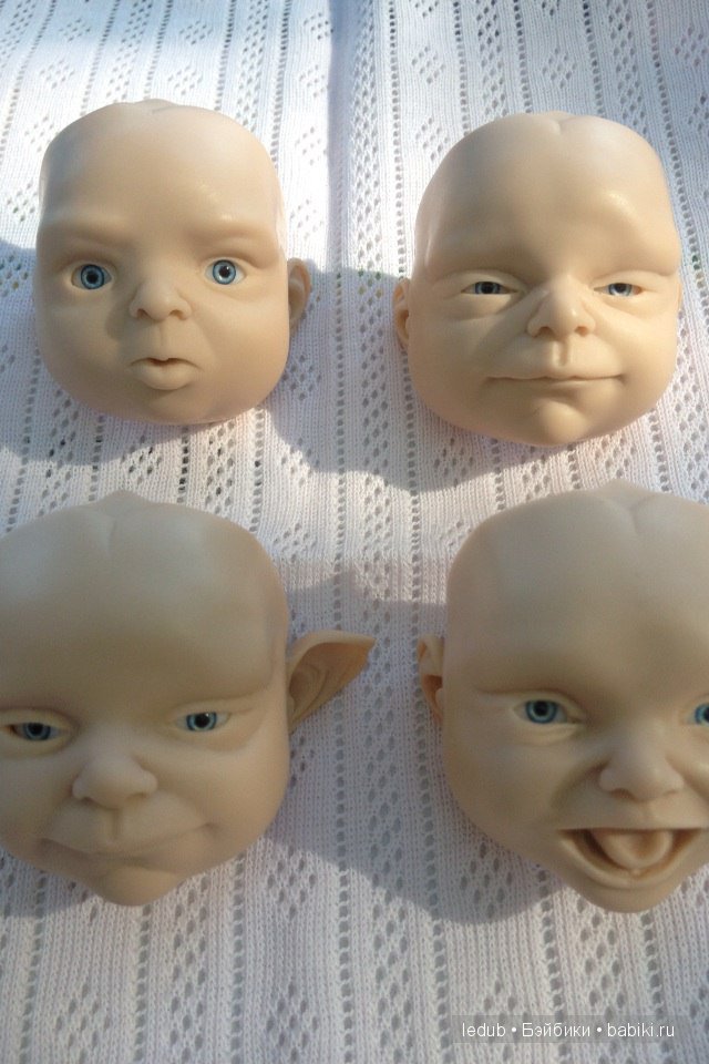 Летние зарисовки. Часть 3. Варианты глазок шарнирных кукол