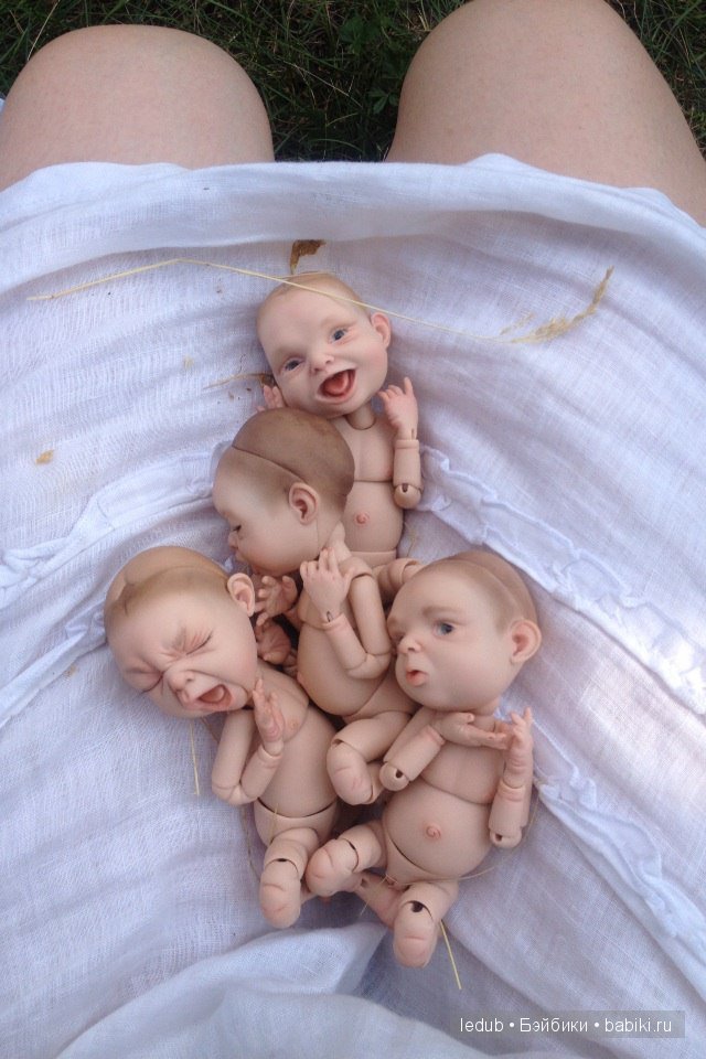 Летние зарисовки. Часть 2. Шарнирные куклы