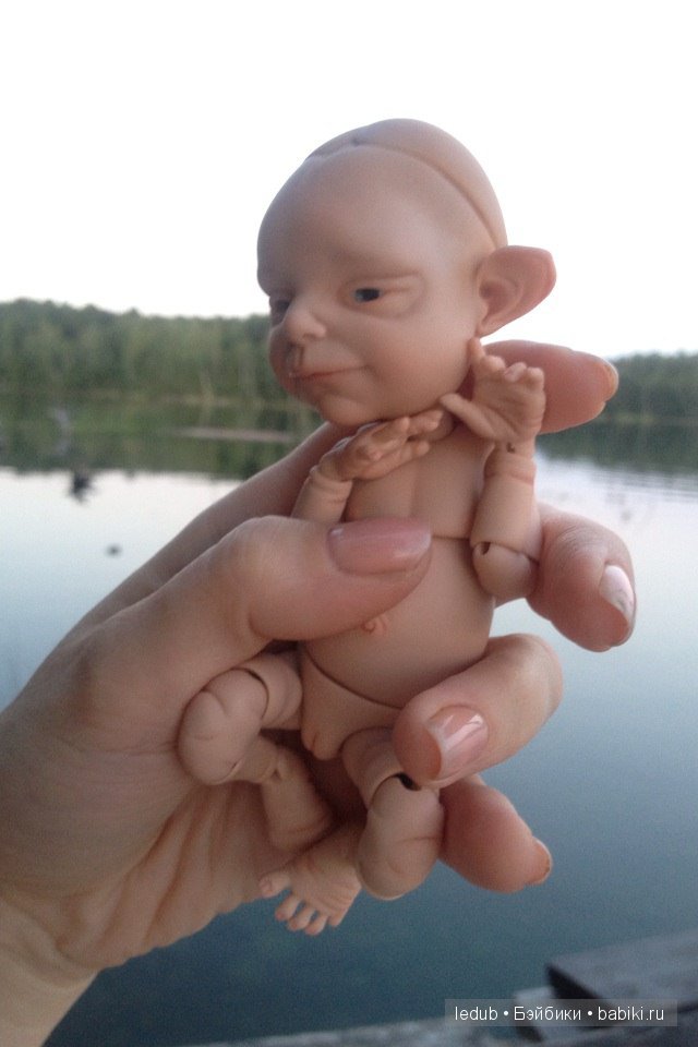 Летние зарисовки. Часть 3. Варианты глазок шарнирных кукол (фото 4)