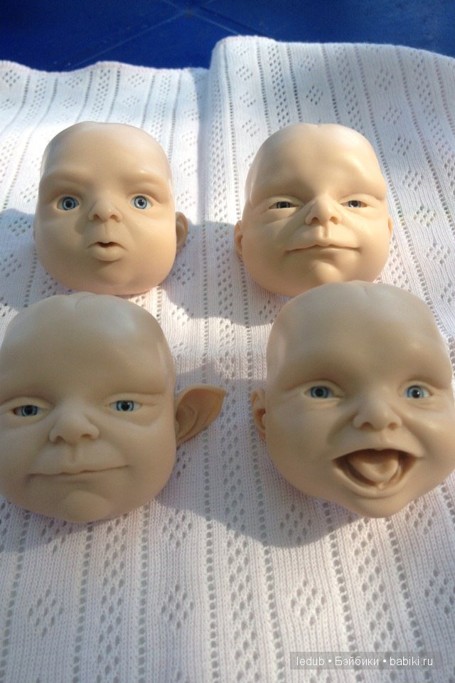 Летние зарисовки. Часть 3. Варианты глазок шарнирных кукол