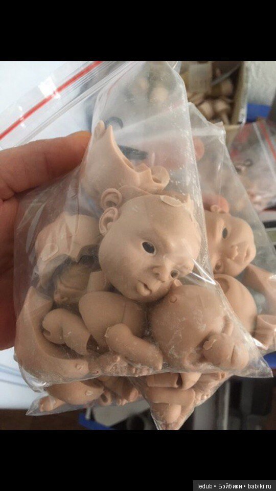 Шарнирные младенцы от Лели Дубровиной. Процесс работы