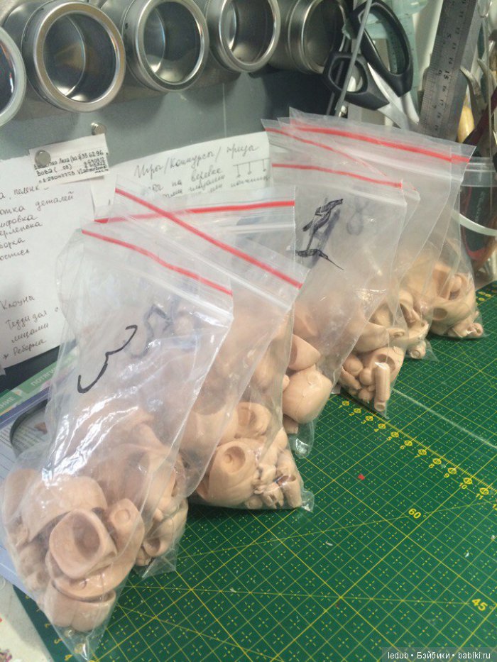 Шарнирные младенцы от Лели Дубровиной. Процесс работы (фото 2)