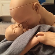 Малыш в доме. Шарнирная кукла