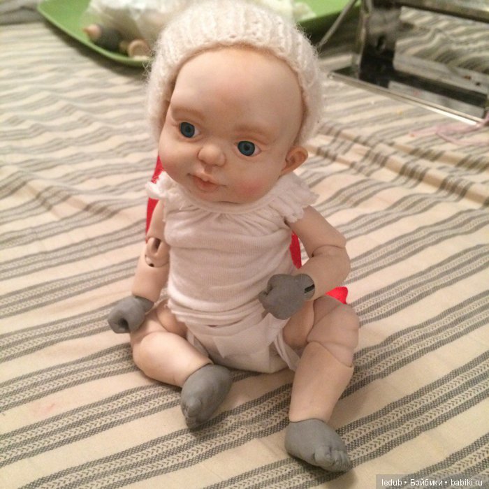 Шью для авторских кукол-малышей