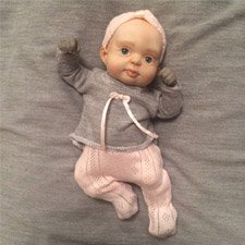 Шью для авторских кукол-малышей