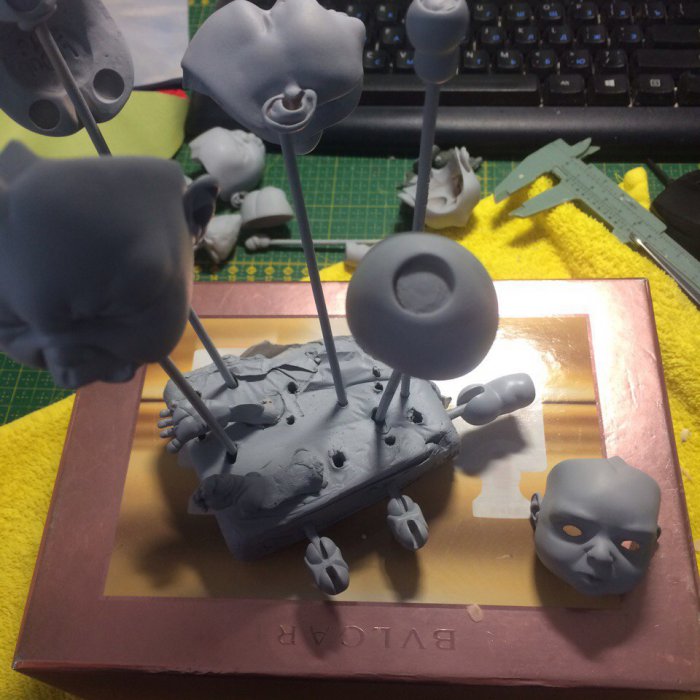 Обновленная мастер модель шарнирной куклы младенца (фото 3)