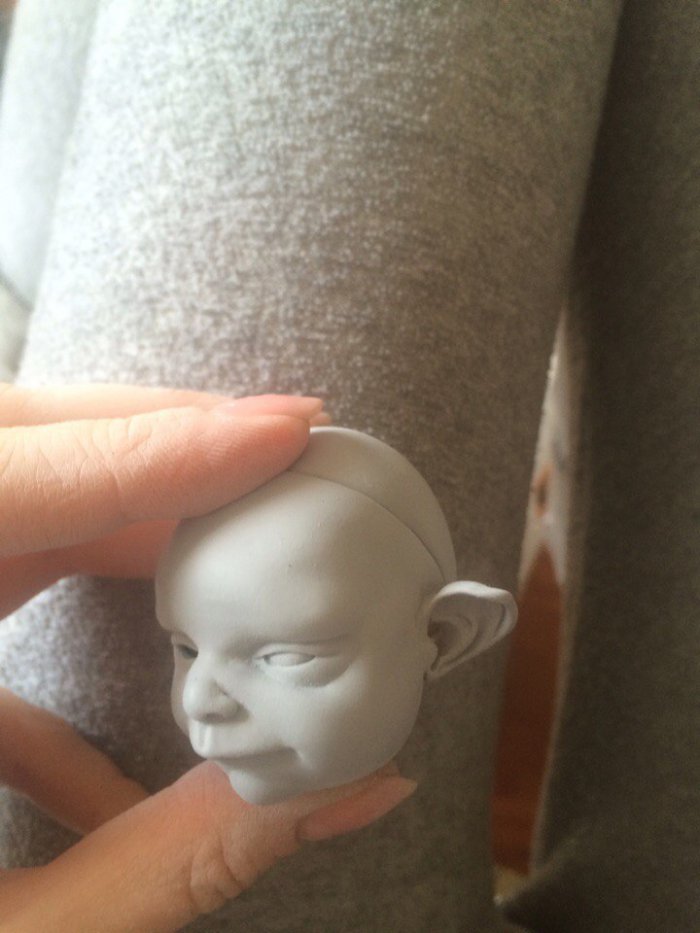 Обновленная мастер модель шарнирной куклы младенца (фото 7)