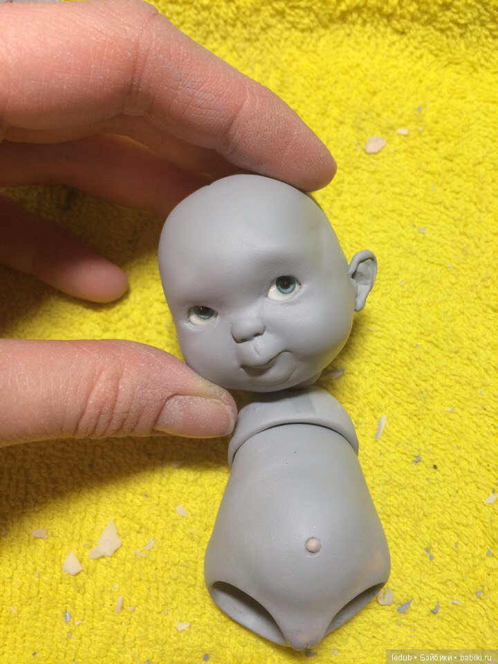 Мой ангелочек — Авторские шарнирные куклы своими руками: лепка
