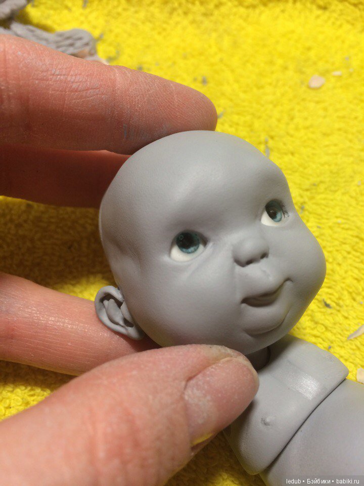 Мой ангелочек — Авторские шарнирные куклы своими руками: лепка