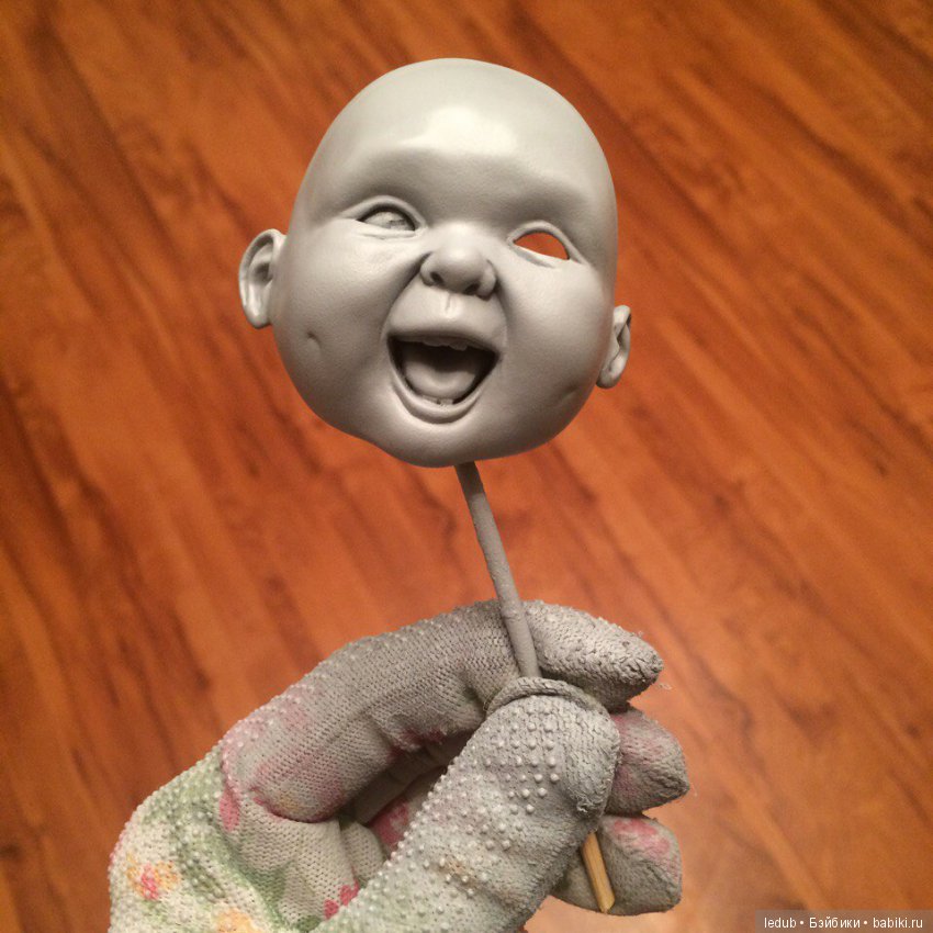 В ожидании отливки — Авторские шарнирные куклы своими руками: лепка (фото 2)