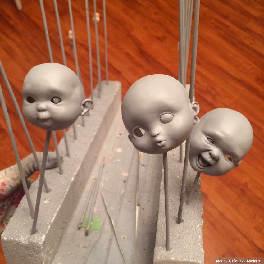 Мой ангелочек — Авторские шарнирные куклы своими руками: лепка