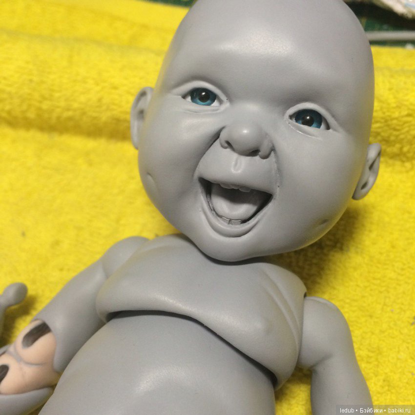 В ожидании отливки — Авторские шарнирные куклы своими руками: лепка (фото 4)