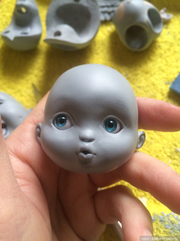 Мой ангелочек — Авторские шарнирные куклы своими руками: лепка