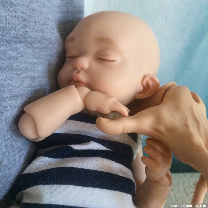 С папой хорошо — Авторские шарнирные куклы своими руками: лепка (фото 6)