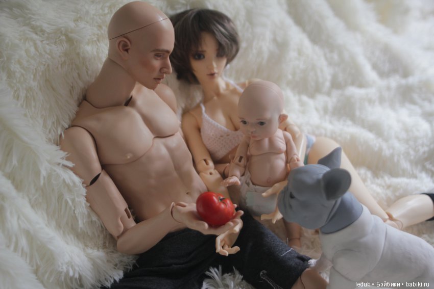 Вся семья в сборе — Авторские шарнирные куклы своими руками: лепка