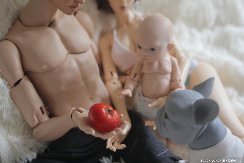 Вся семья в сборе — Авторские шарнирные куклы своими руками: лепка