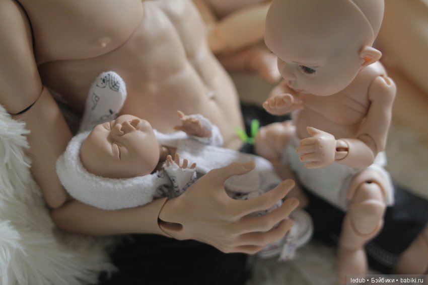 Вся семья в сборе — Авторские шарнирные куклы своими руками: лепка