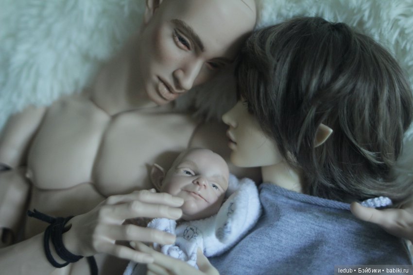 Вся семья в сборе — Авторские шарнирные куклы своими руками: лепка (фото 3)