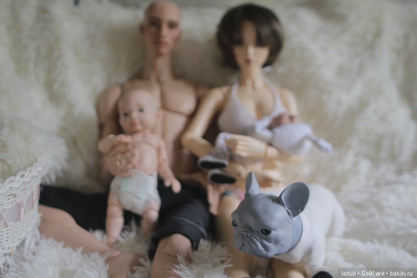 Вся семья в сборе — Авторские шарнирные куклы своими руками: лепка