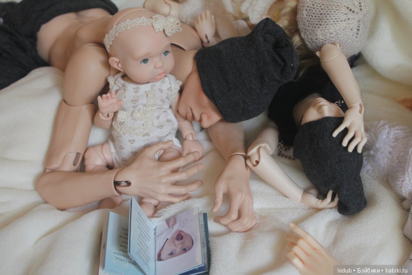 Вся семья в сборе — Авторские шарнирные куклы своими руками: лепка