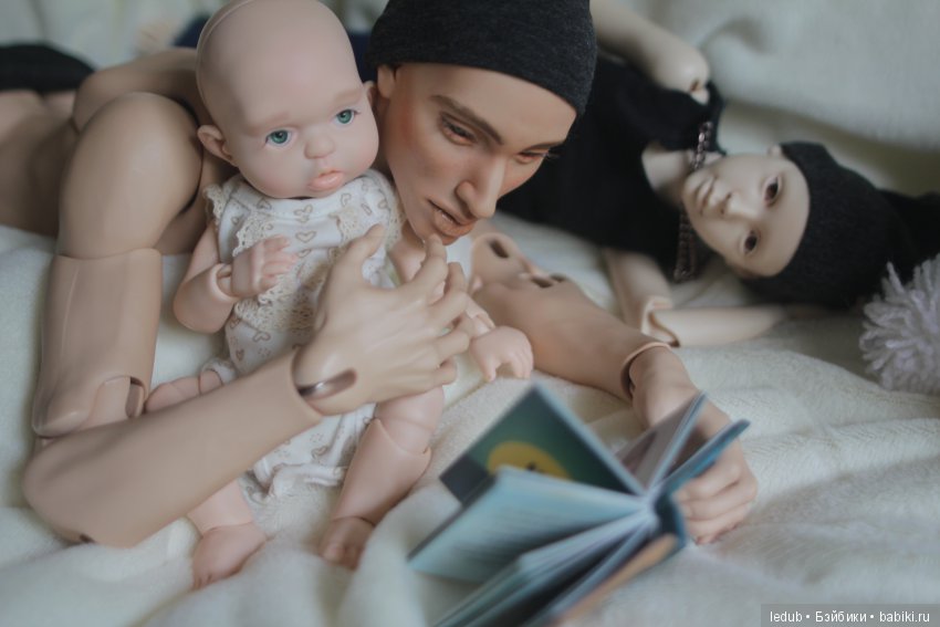 Вся семья в сборе — Авторские шарнирные куклы своими руками: лепка