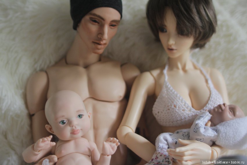 Вся семья в сборе — Авторские шарнирные куклы своими руками: лепка