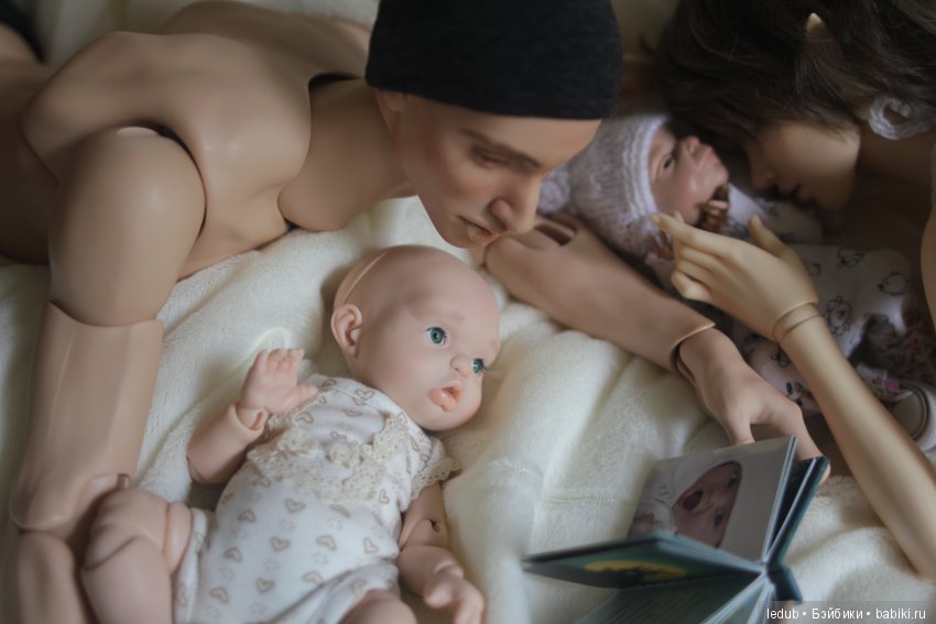 Вся семья в сборе — Авторские шарнирные куклы своими руками: лепка