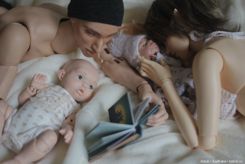 Вся семья в сборе — Авторские шарнирные куклы своими руками: лепка