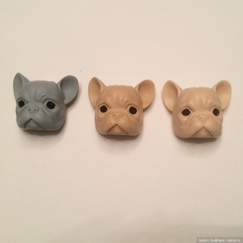 Первая отливка, роспись и новые мордашки: сплюша и собака-улыбака (фото 10)