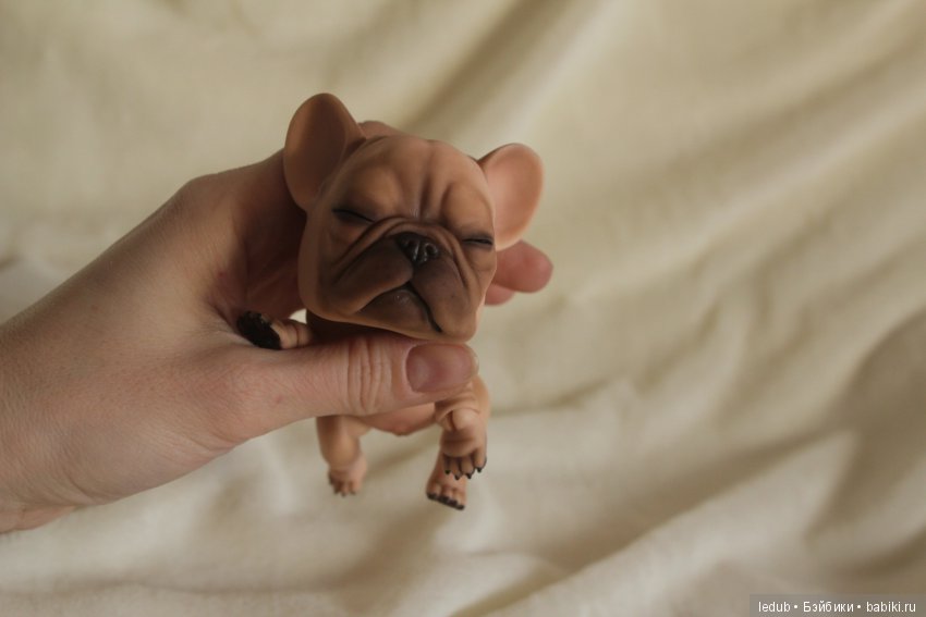 Шарнирный французский бульдог от Лели Дубровиной