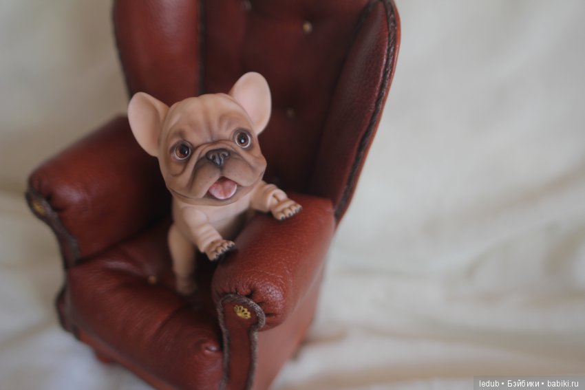 Шарнирный французский бульдог от Лели Дубровиной