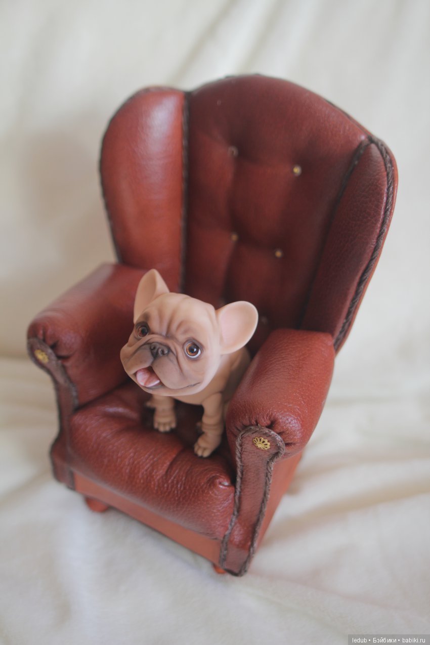 Шарнирный французский бульдог от Лели Дубровиной