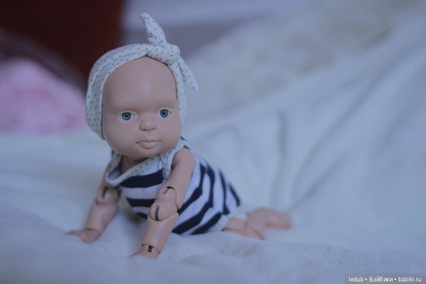Шарнирная малышка 22см от Лели Дубровиной (фото 5)