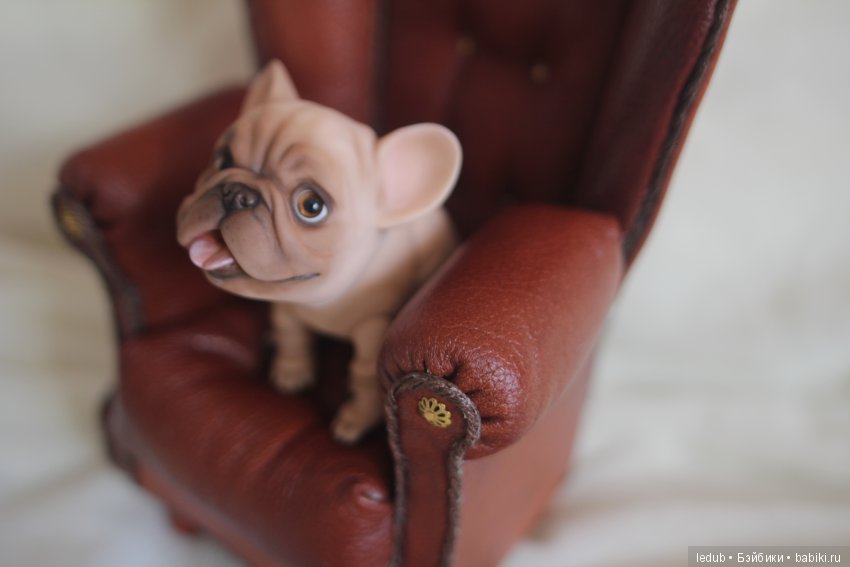 Шарнирный французский бульдог от Лели Дубровиной