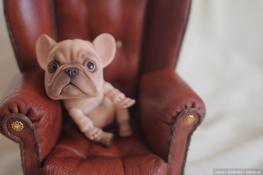 Шарнирный французский бульдог от Лели Дубровиной