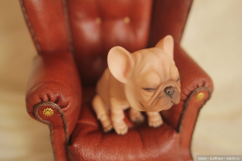 Шарнирный французский бульдог от Лели Дубровиной