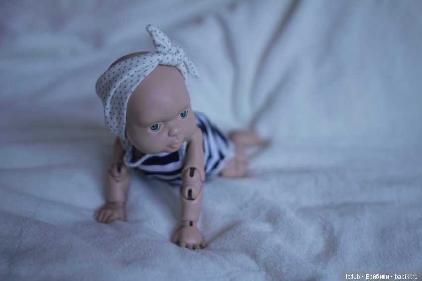 Шарнирная малышка 22см от Лели Дубровиной (фото 4)
