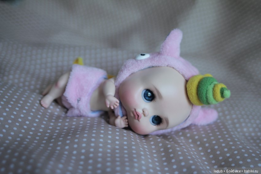 Шарнирная малышка от Лели Дубровиной Baby Boo Единорожка (фото 8)