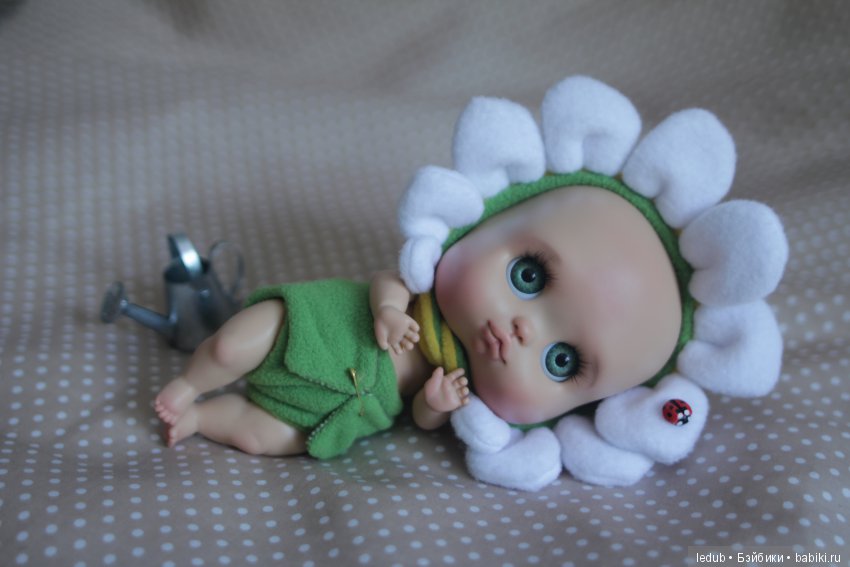 Шарнирная малышка от Лели Дубровиной Baby Boo Ромашка, Ромка, Ромашулька