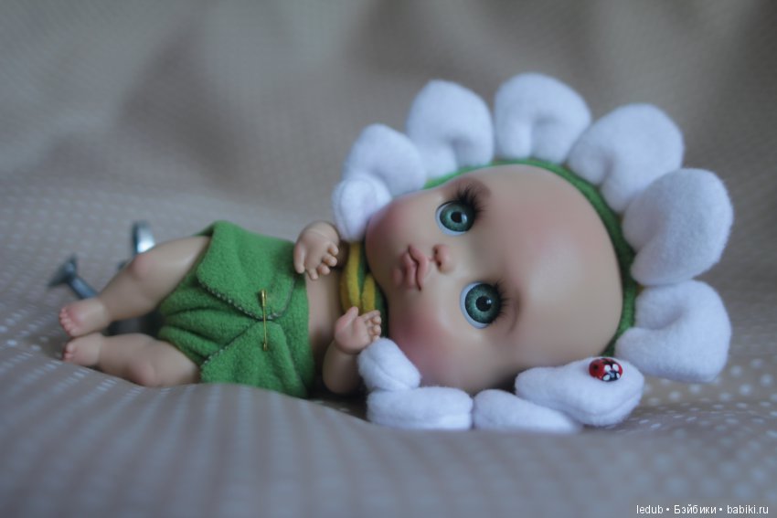 Шарнирная малышка от Лели Дубровиной Baby Boo Ромашка, Ромка, Ромашулька