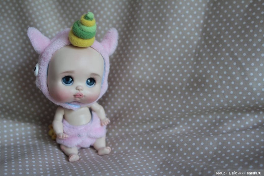 Шарнирная малышка от Лели Дубровиной Baby Boo Единорожка (фото 4)