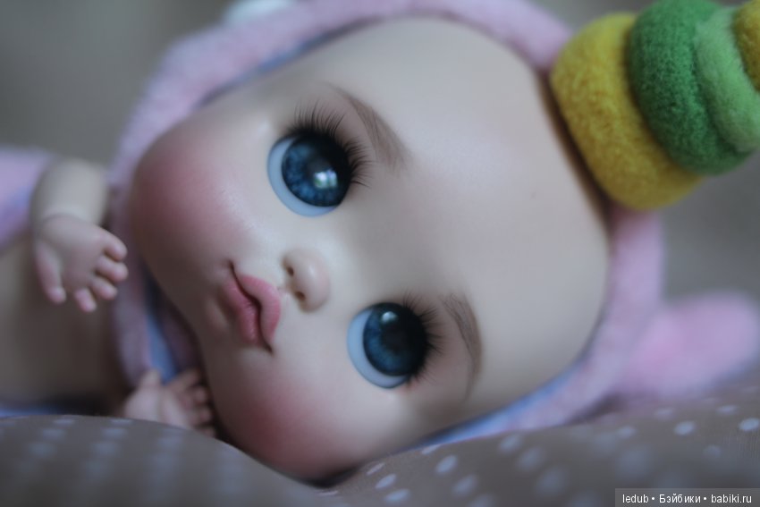 Шарнирная малышка от Лели Дубровиной Baby Boo Единорожка (фото 9)