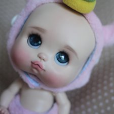 Шарнирная малышка от Лели Дубровиной Baby Boo Единорожка