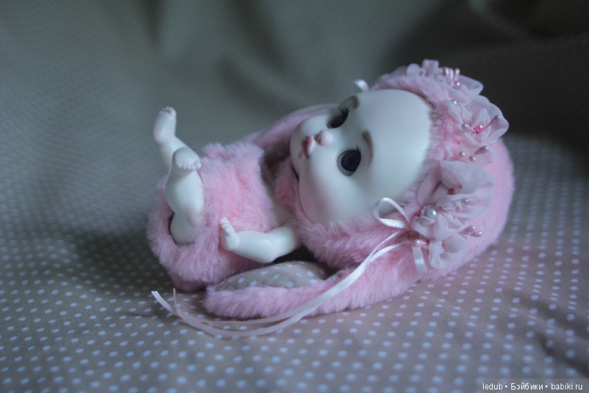 Шарнирная малышка от Лели Дубровиной Baby Boo "Зая" (фото 9)
